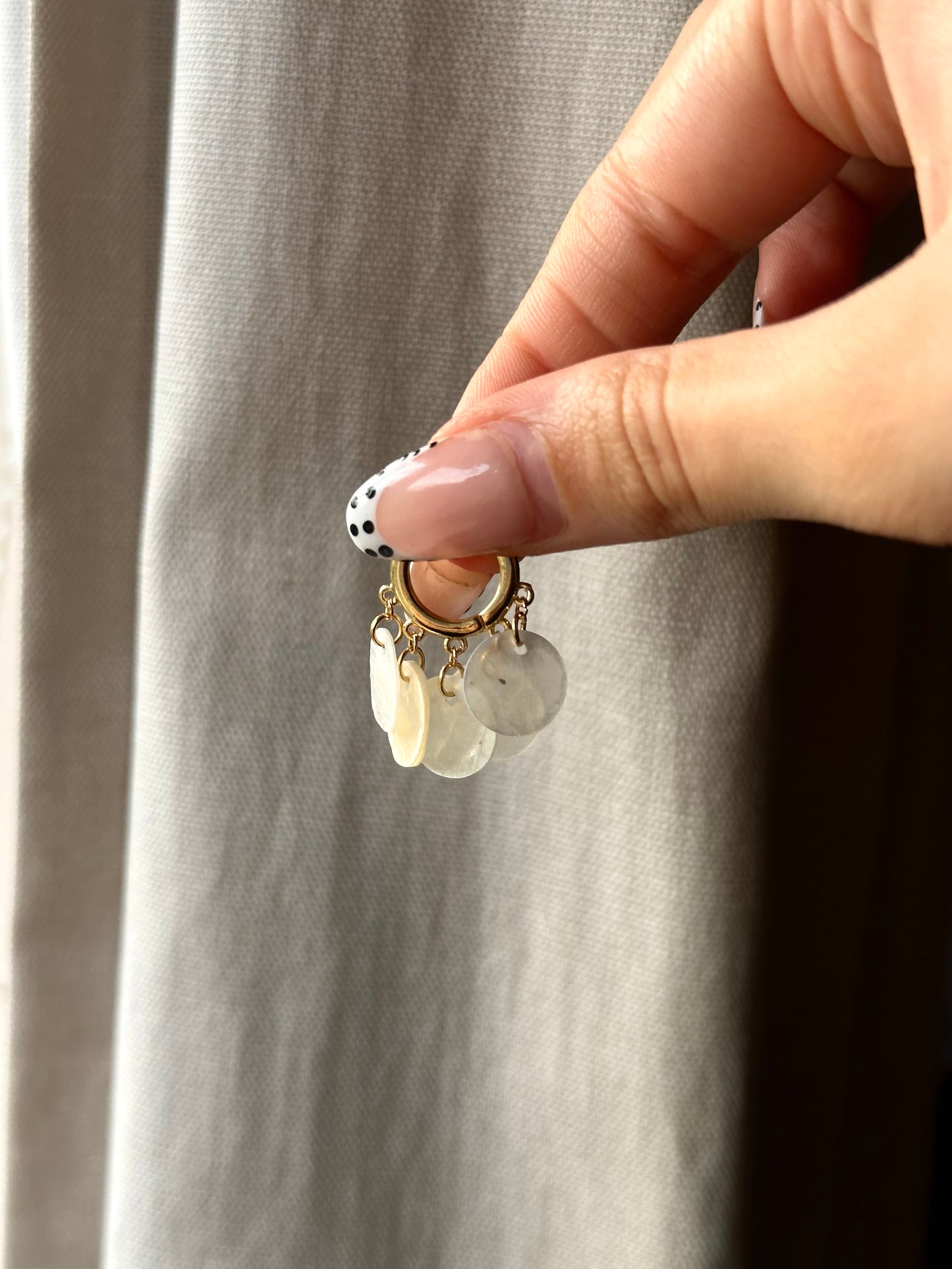 Pessa Hoop Earring
