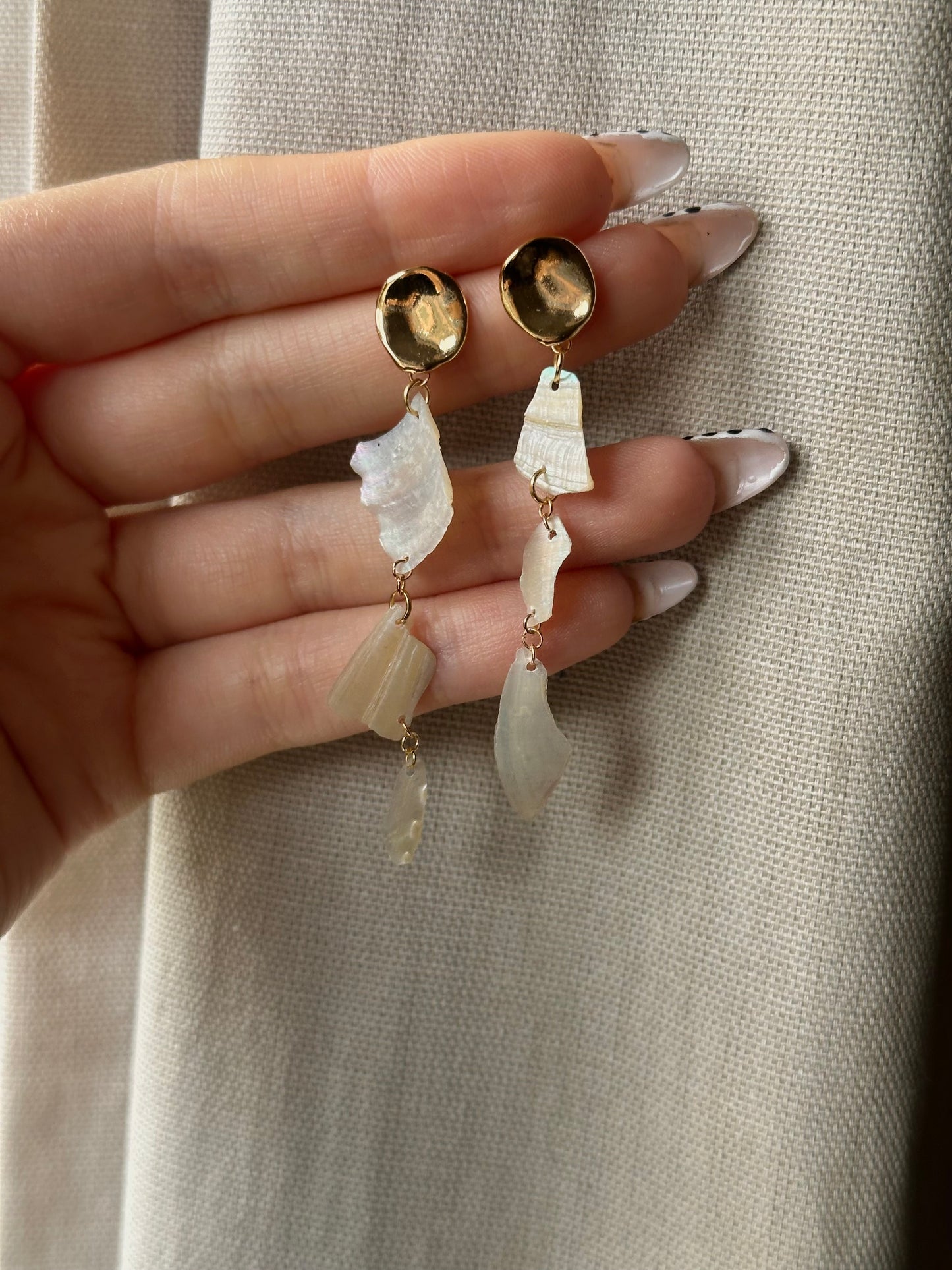 Abalone Stud Earrings