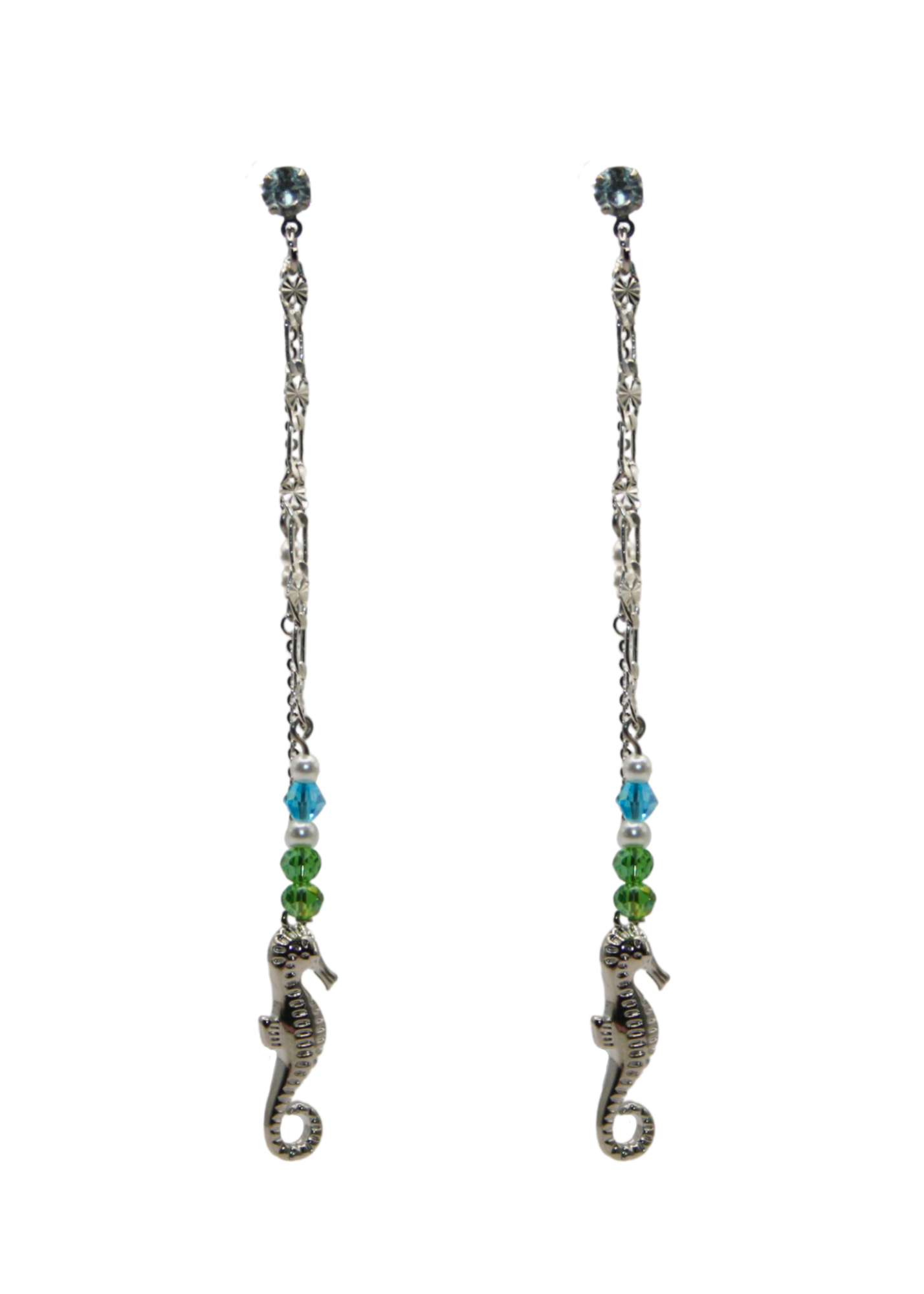 Hali Silver Stud Earrings