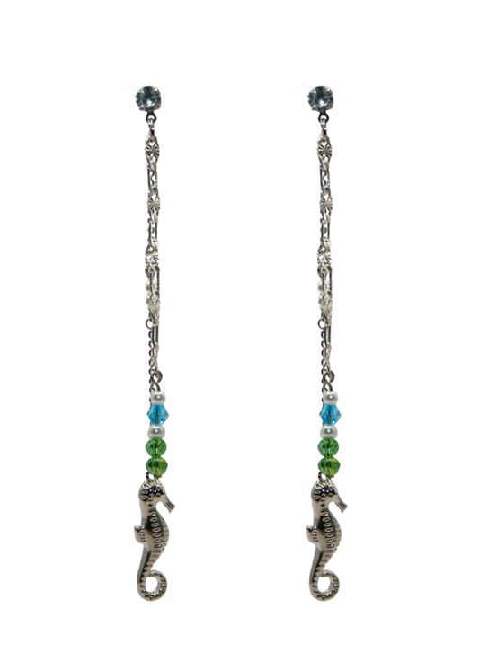 Hali Silver Stud Earrings