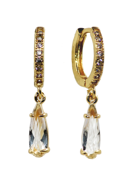 Tina Huggie Earrings