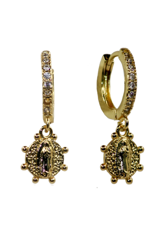 Mary Huggie Earrings