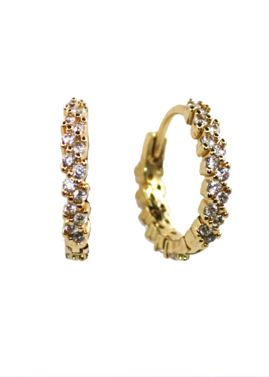 Audrey Hoop Earrings