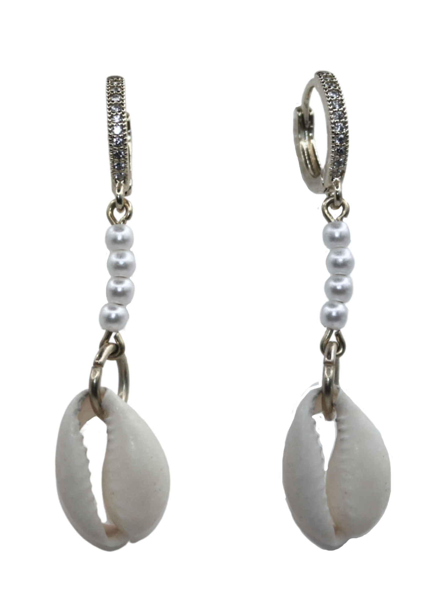 Onda Silver Huggie Earrings